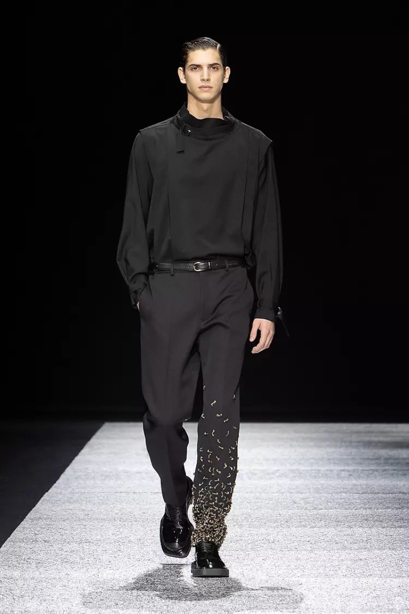 Emporio Armani Fall Winter 2024 Collection Men 069