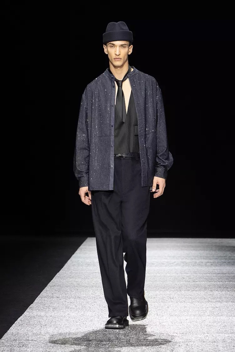 Emporio Armani Fall Winter 2024 Collection Men 070