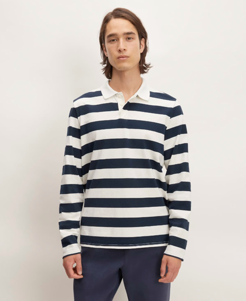Everlane Rugby Shirt Striped