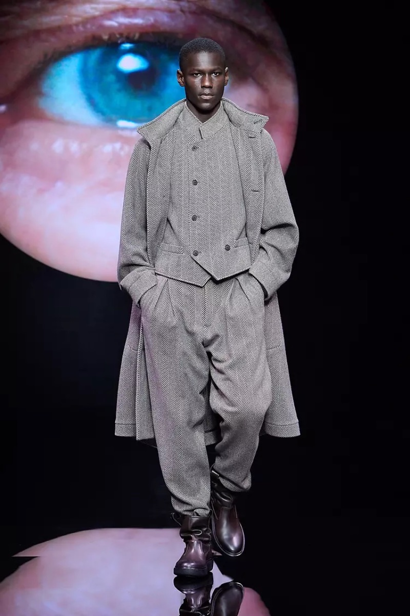 Giorgio Armani Fall Winter 2024 Collection Men 007