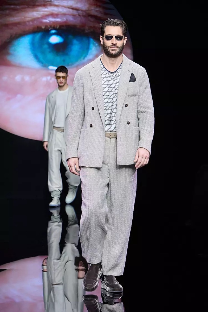 Giorgio Armani Fall Winter 2024 Collection Men 015