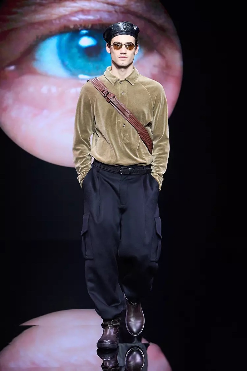 Giorgio Armani Fall Winter 2024 Collection Men 053