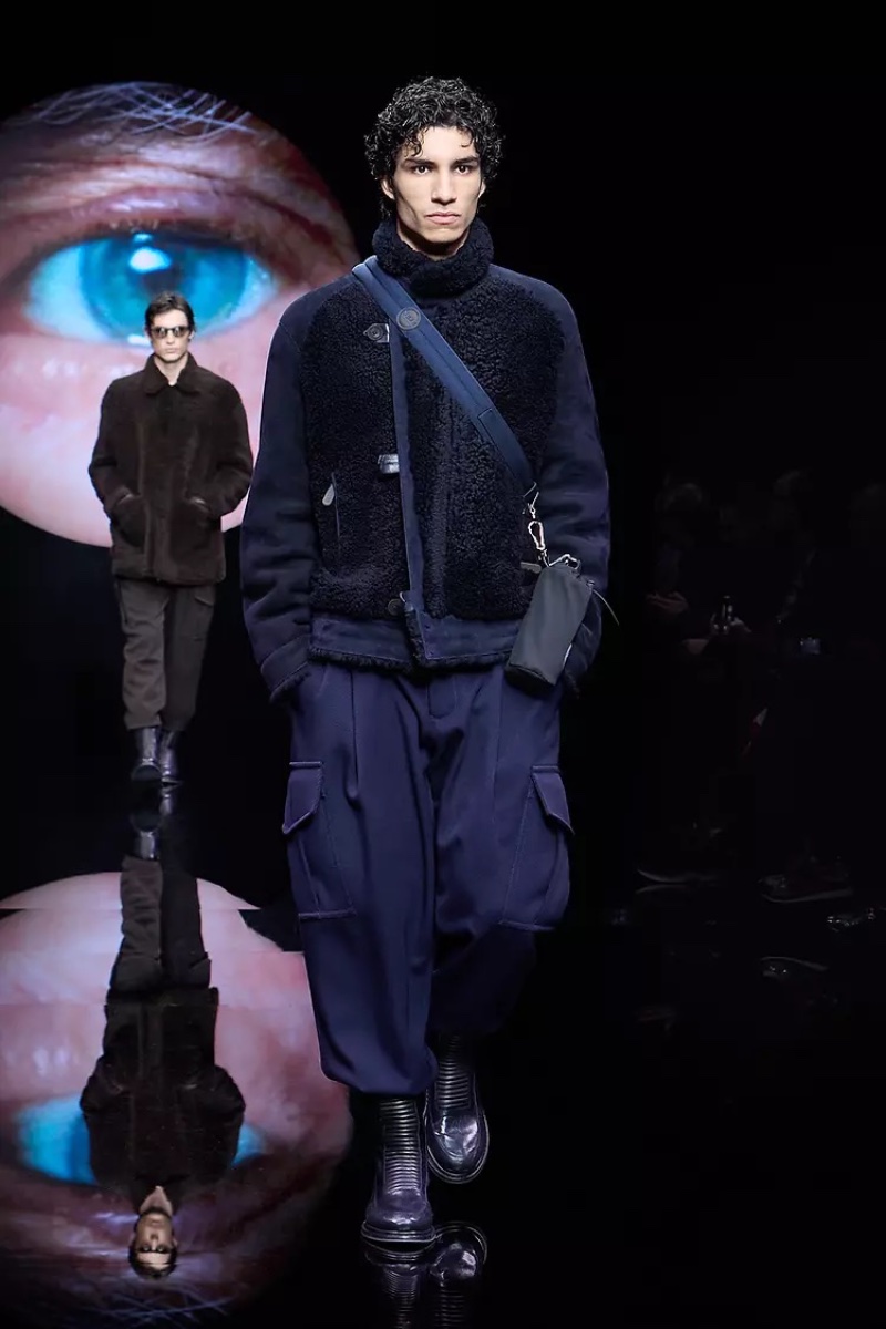 Giorgio Armani Fall Winter 2024 Collection Men 057