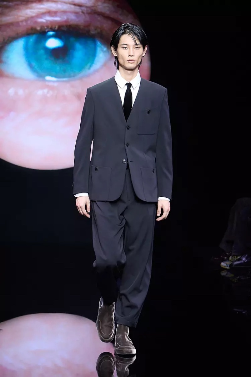 Giorgio Armani Fall Winter 2024 Collection Men 071