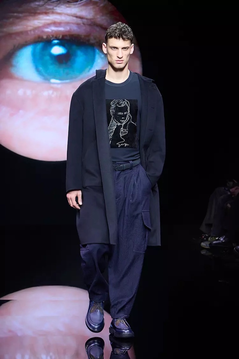 Giorgio Armani Fall Winter 2024 Collection Men 073