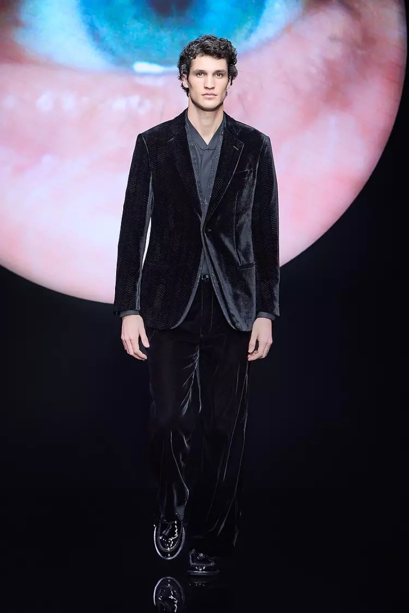 Giorgio Armani Fall Winter 2024 Collection Men 081