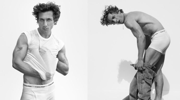 Jeremy Allen White Calvin Klein Spring 2024 Underwear Advertisement