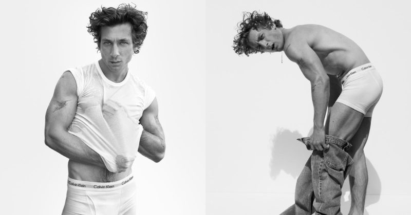 Jeremy Allen White Calvin Klein Spring 2024 Underwear Advertisement