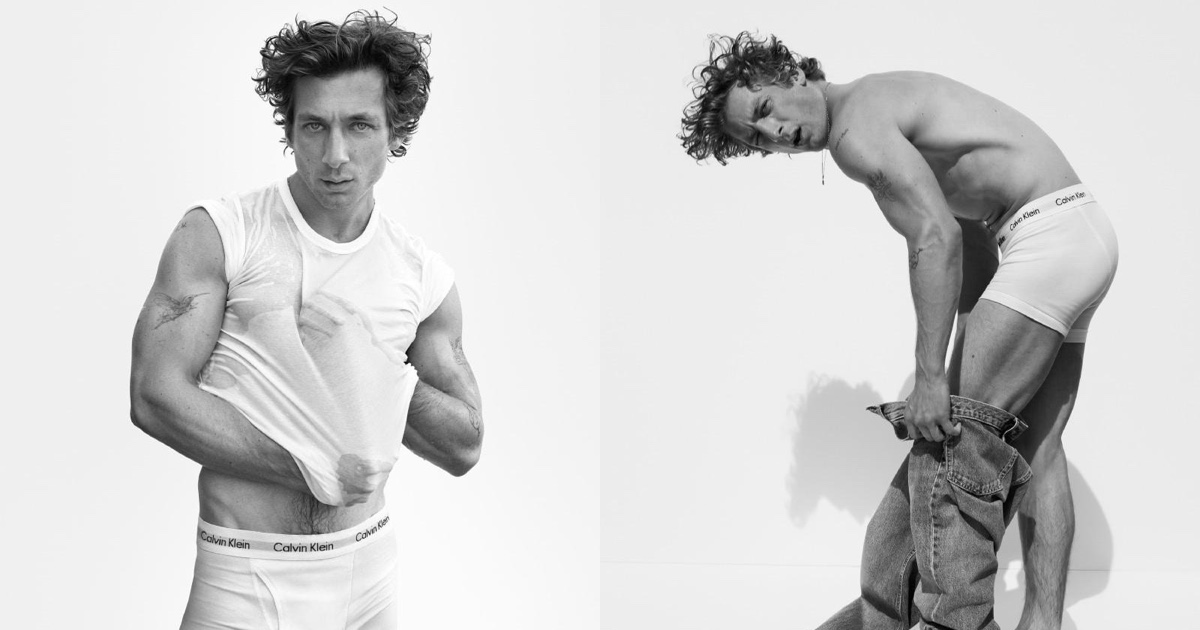 Jeremy Allen White Fronts 2024 Calvin Klein Underwear Advert ...