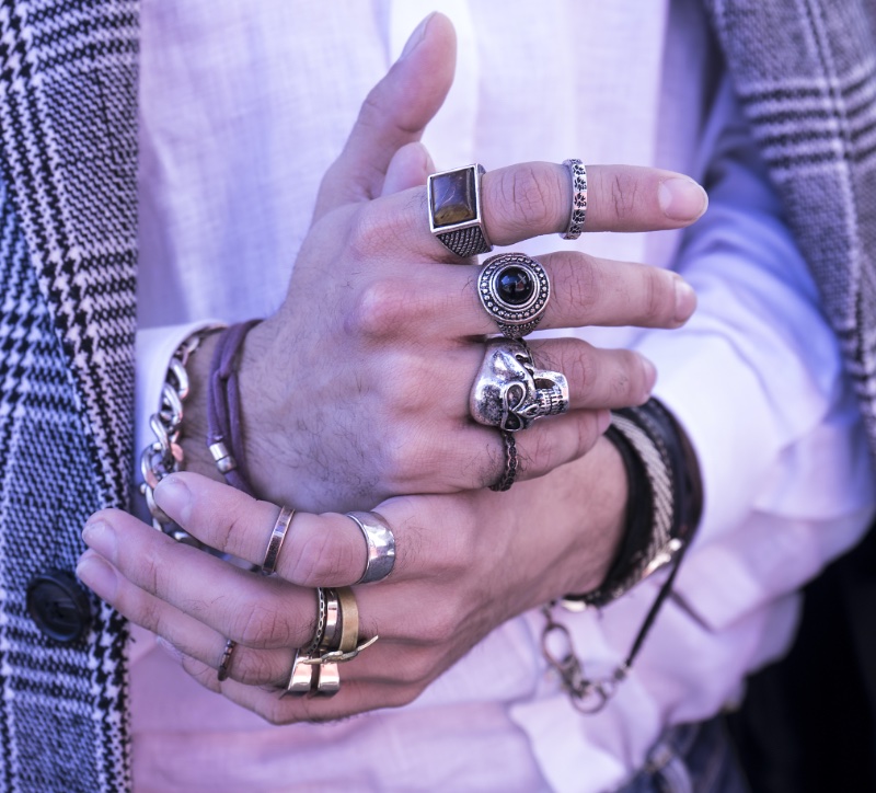 Layered Rings Men