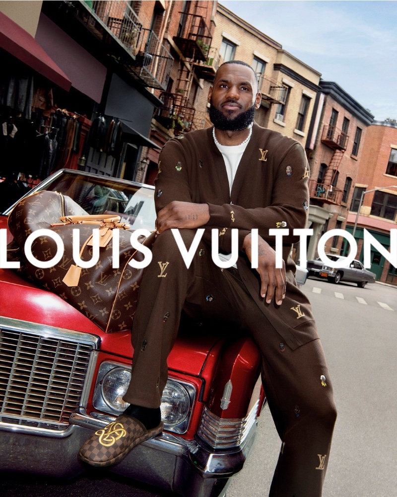 Louis Vuitton enlists LeBron James as the star of its spring 2024 ad campaign.