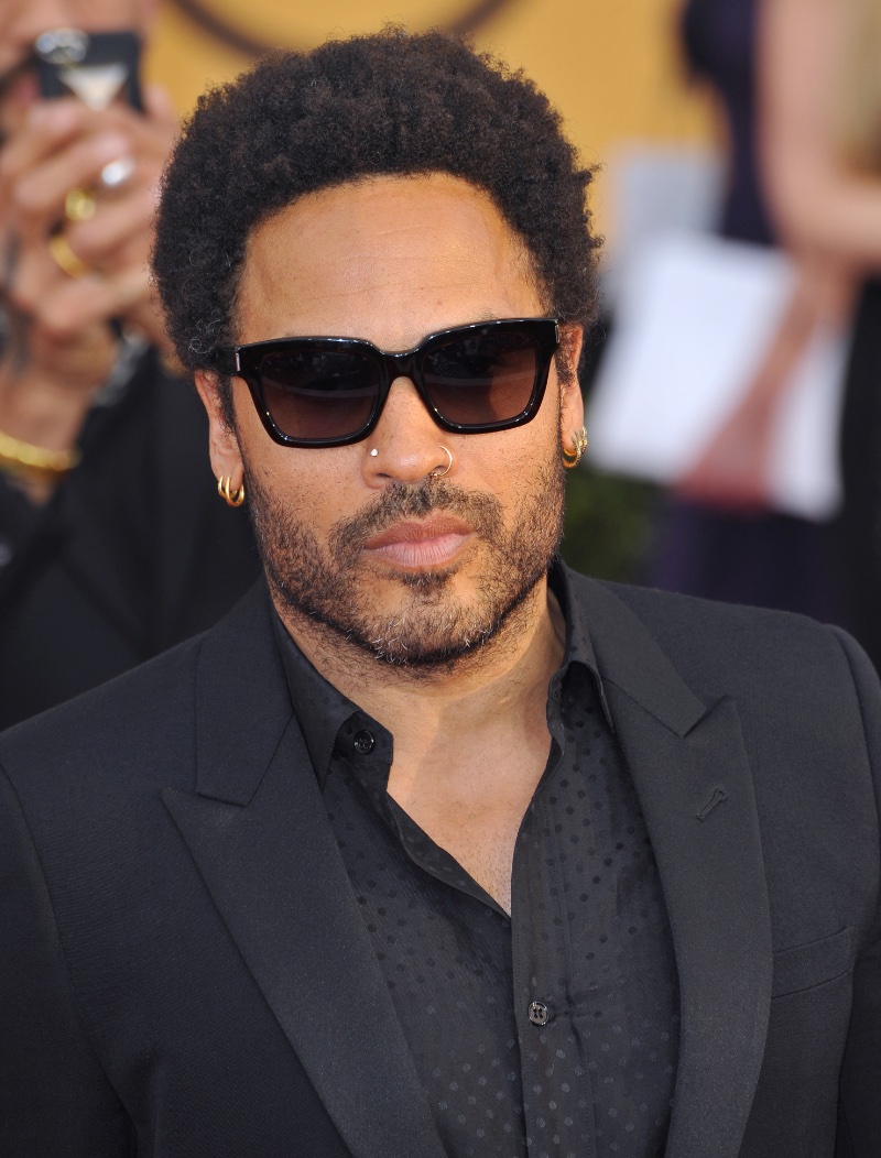 Lenny Kravitz Nose Piercings