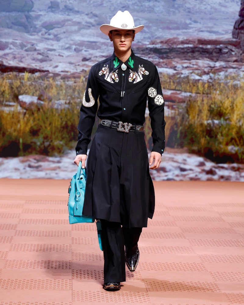 Louis Vuitton Fall 2024: Sartorial Cowboy, Frontier Elegance