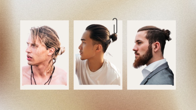 40 Types of Man Bun Hairstyles | Gallery + How To | Man bun hairstyles, Beard  hairstyle, Mens hairstyles