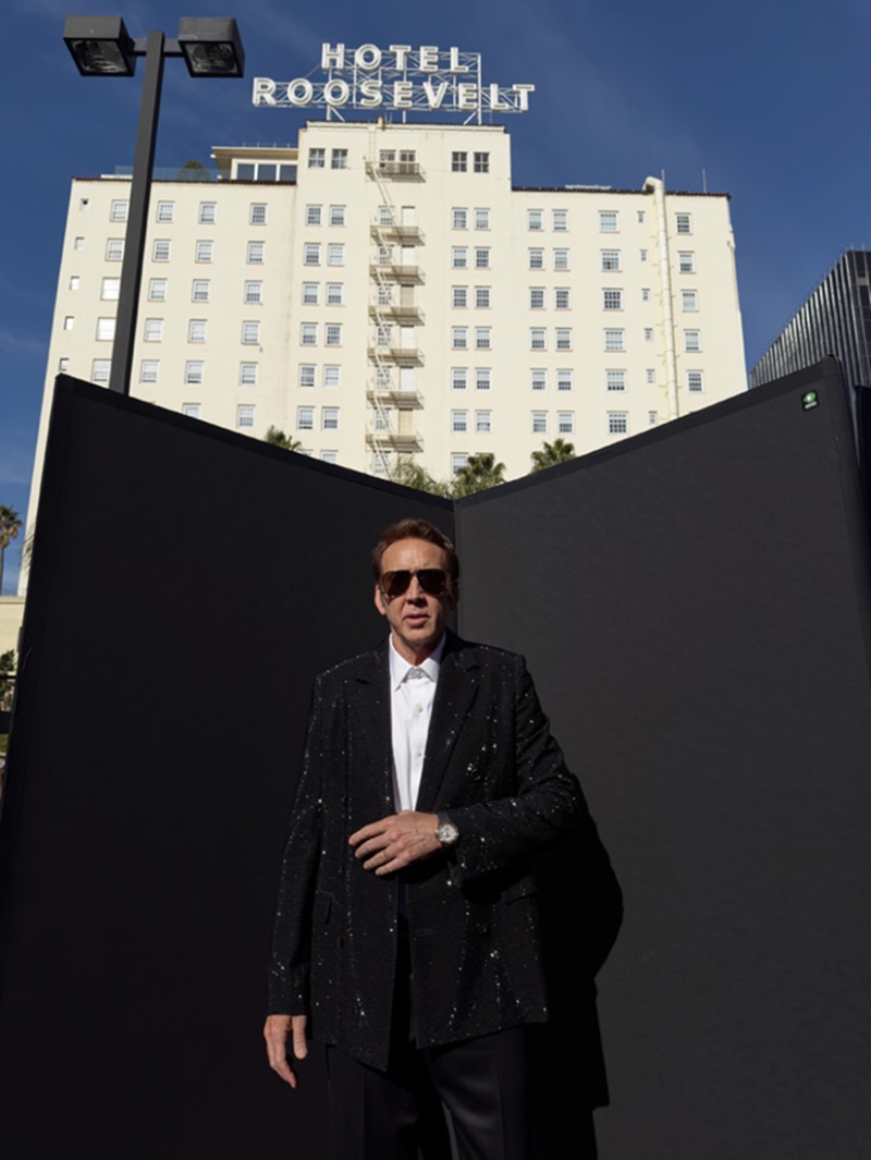 Nicolas Cage W Magazine Photoshoot 2024