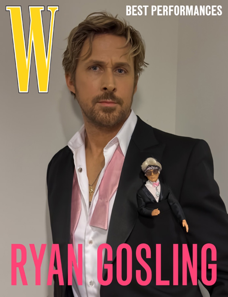 Ryan Gosling W Magazine Cover 2024