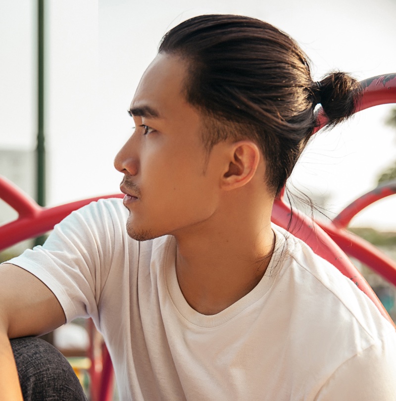 Sleek Man Bun