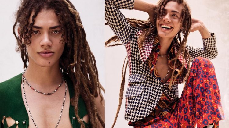 Solly Wilson Embraces Boho Flair for TM Style Story
