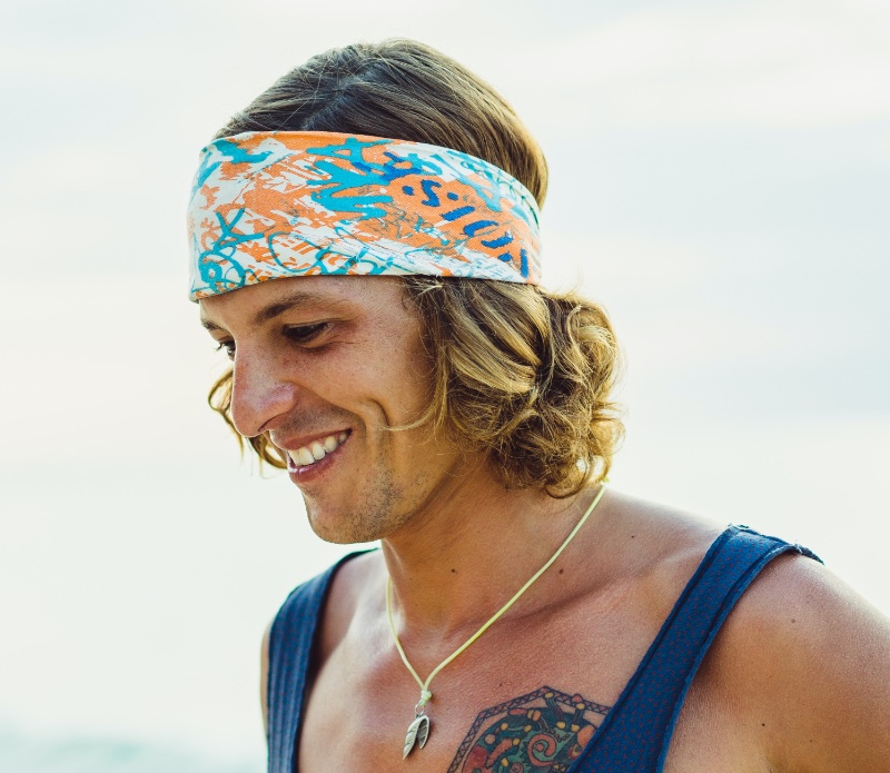 Surfer Bandana Accented Waves