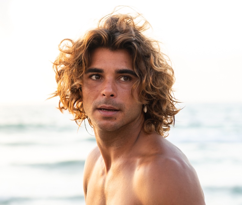 Surfer Curly Hair