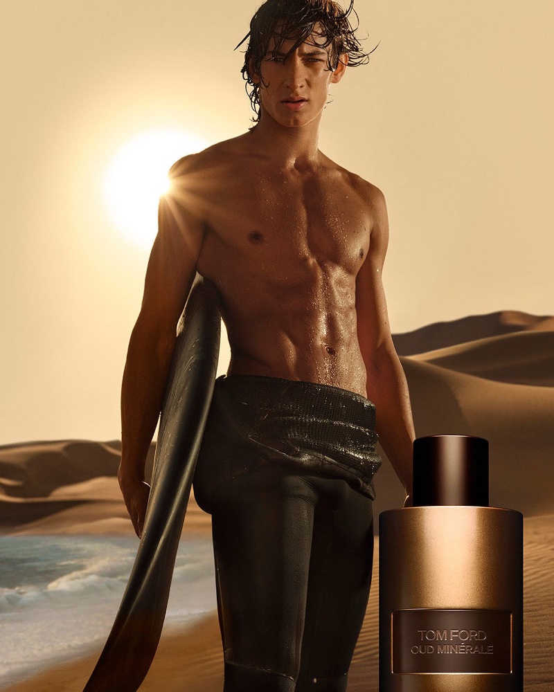 Tom Ford Oud Minérale Ad: The Essence of Earth & Ocean