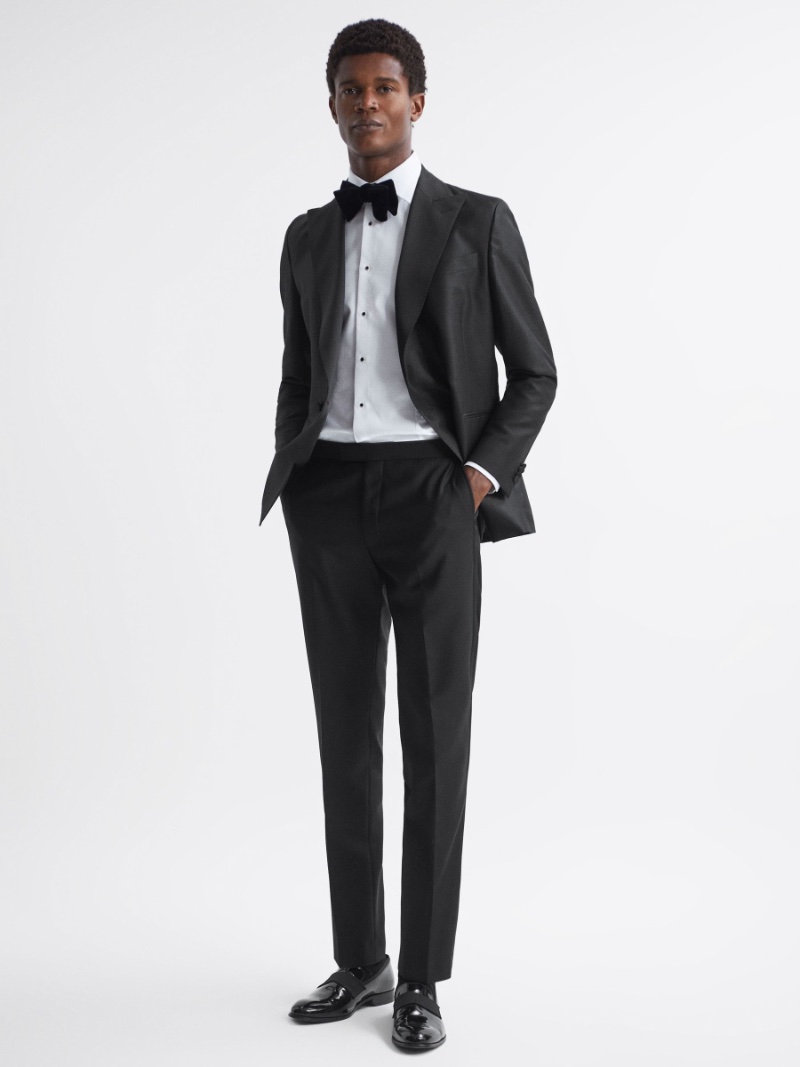 Valentine's Day Outfit Men Tuxedo Oscar Jacobson REISS