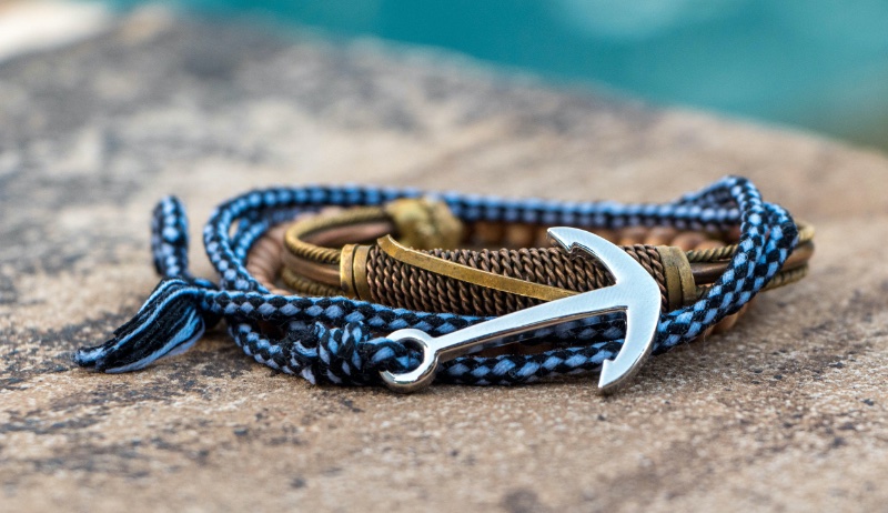 Anchor Bracelet Men