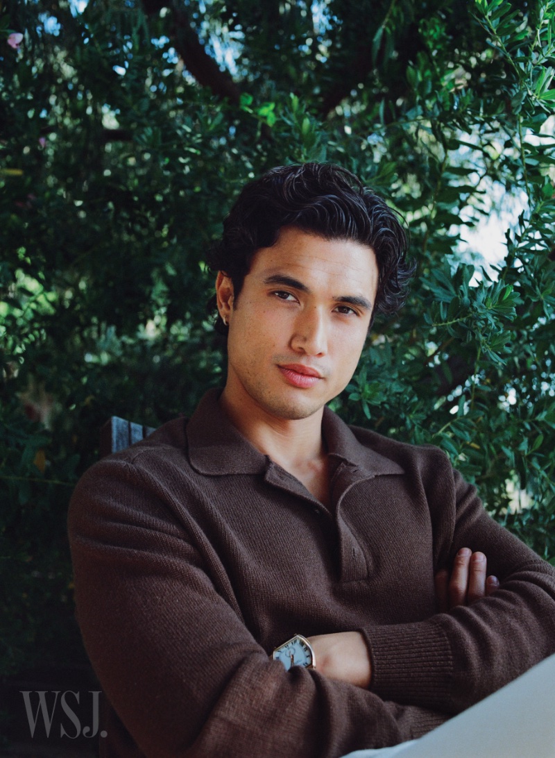 Charles Melton takes the spotlight for WSJ. Magazine. 