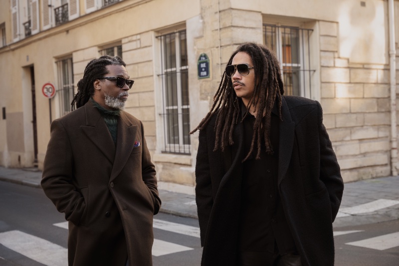 Father-son duo Luka and Clark Sabbat explore Paris in DITA's latest eyewear campaign. 