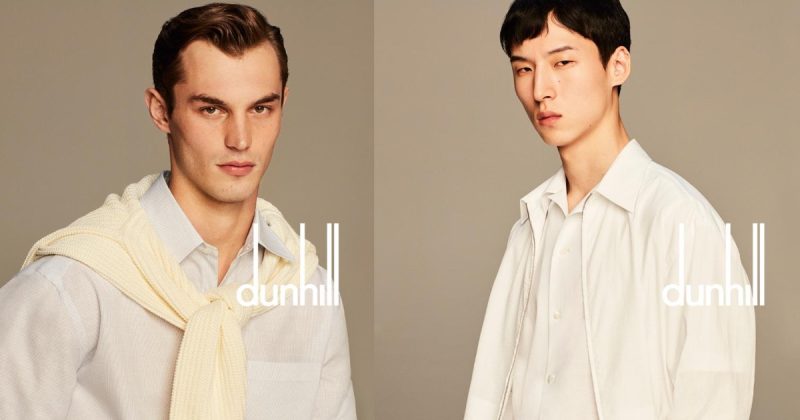 Dunhill spring summer 2024 campaign