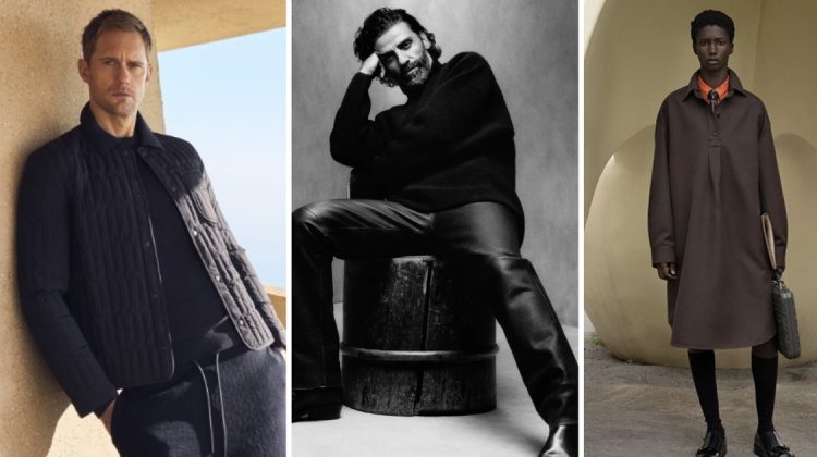 Week in Review: Alexander Skarsgård for Mackage, Oscar Isaac x FOG + More