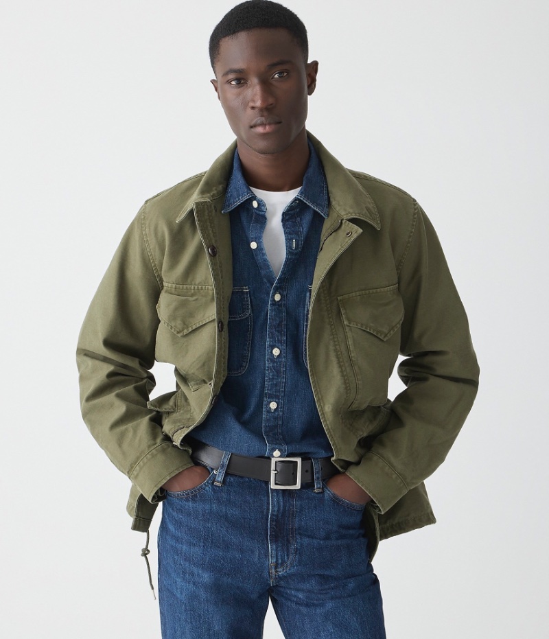 Field Jacket Outfit Men JCrew