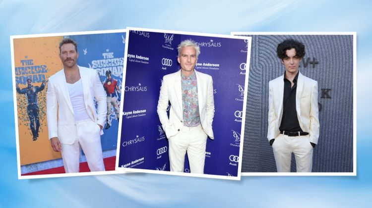 How to Wear a White Suit Men Featured