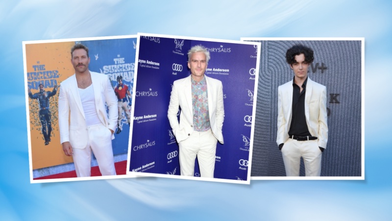 How to Wear a White Suit Men