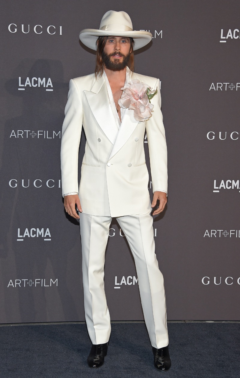 Jared Leto White Suit Men