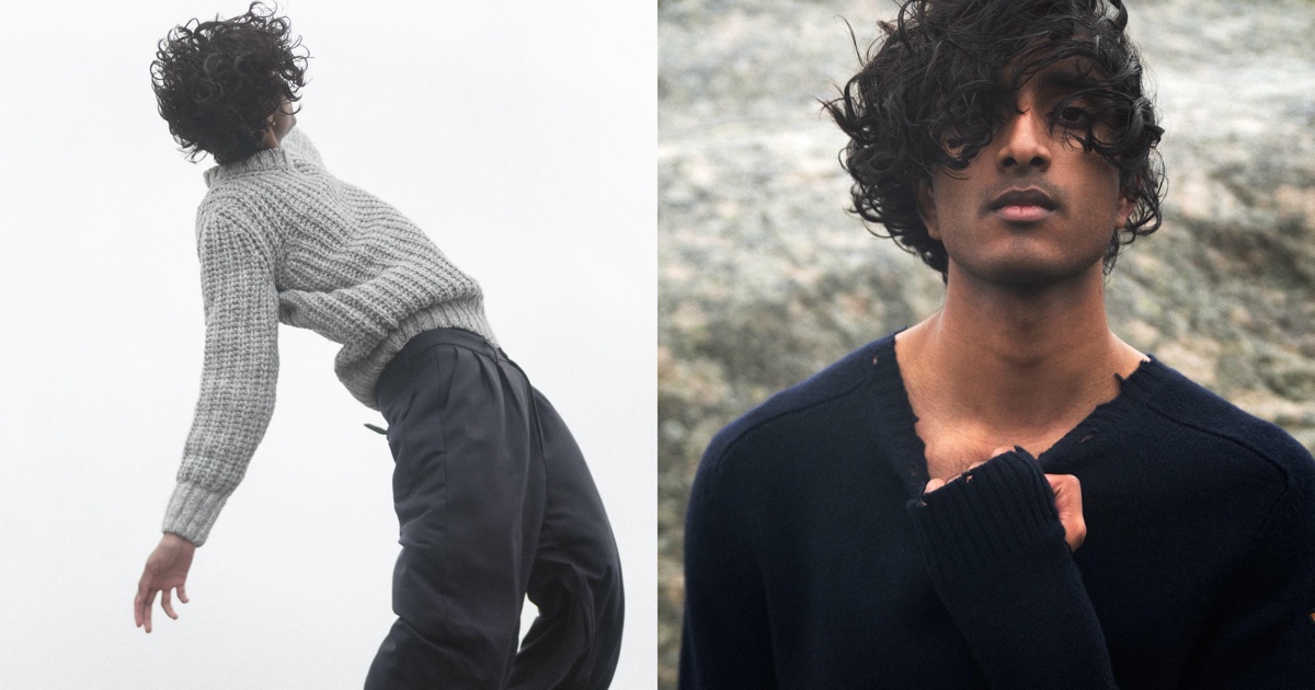 Jeenu Mahadevan Models Paul & Shark for The Collector