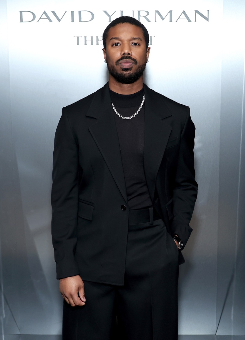 Michael B Jordan 2024 David Yurman Dinner 001