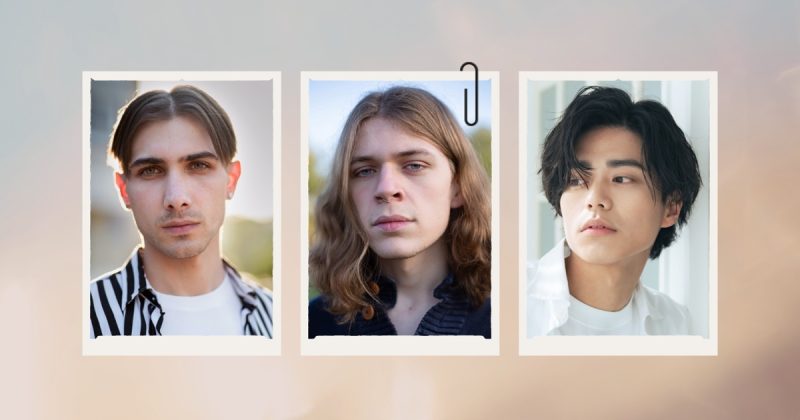 Middle Part Haircuts Men Featured