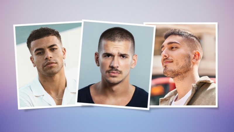 Explore modern short haircuts for men.