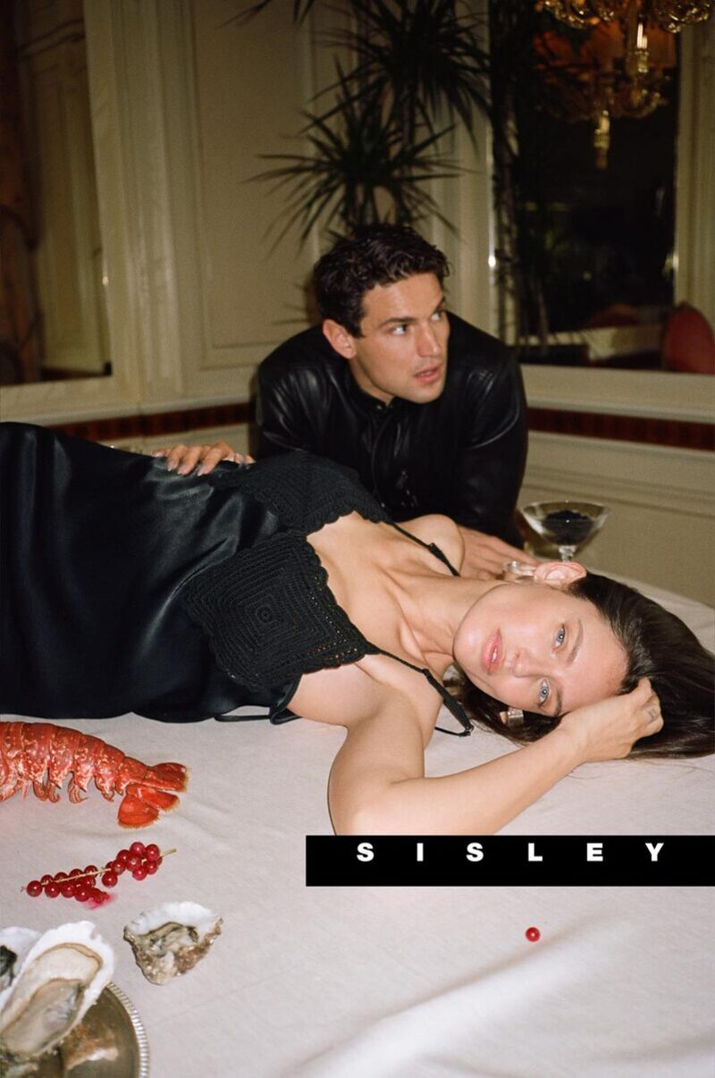 Bianca Balti and Giacomo Cavalli share the spotlight for Sisley's spring-summer 2024 campaign.