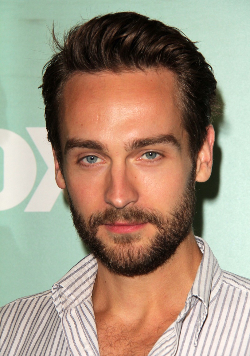 Slick Back Hairstyle Men Tom Mison