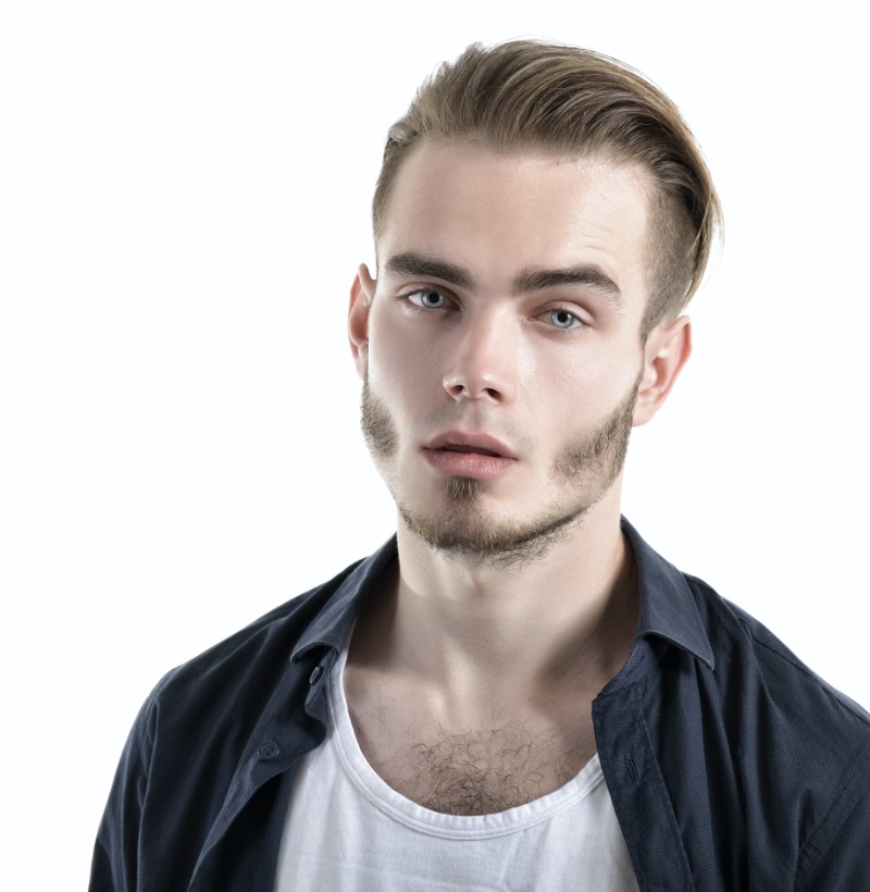 Slick Back Undercut Hairstyle Men