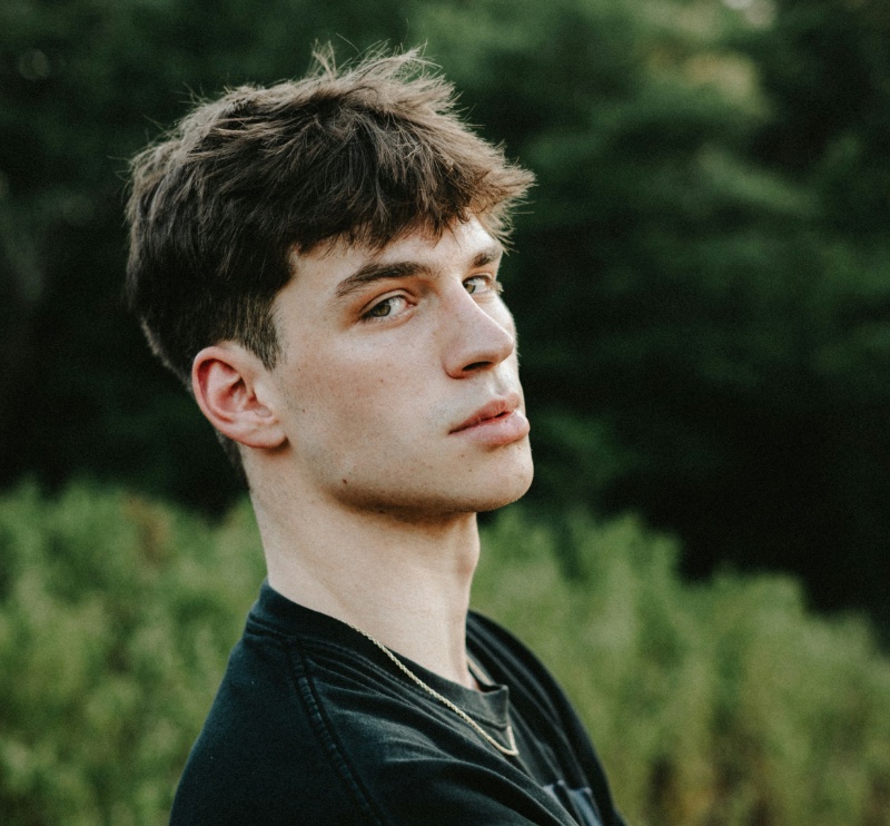 Textured Fringe Haircut Men