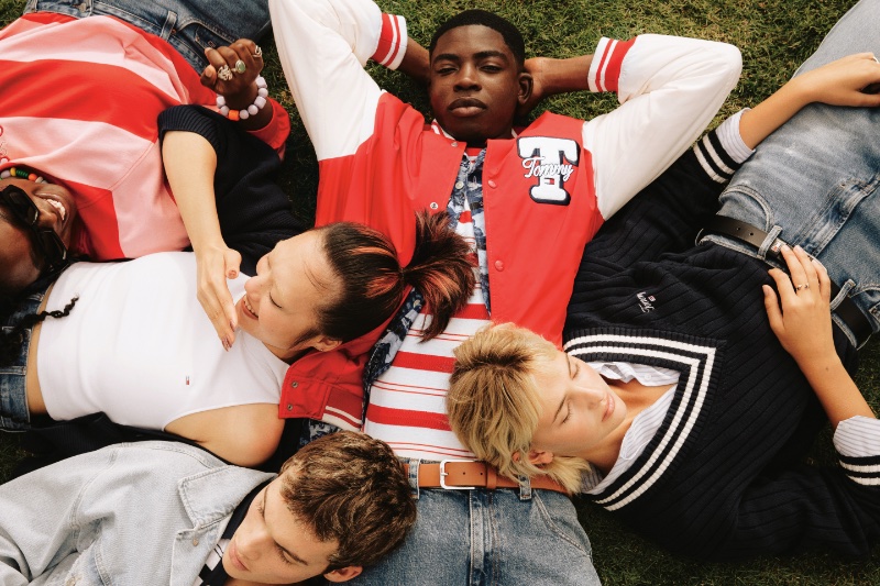 Nelson Gariba takes the spotlight for Tommy Jeans' spring 2024 campaign.
