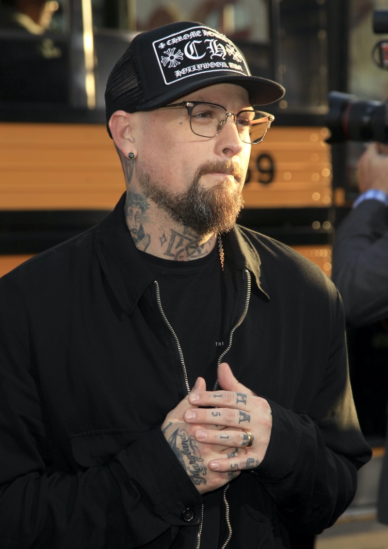 Benji Madden Number Finger Tattoos