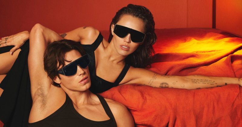 Dolce gabbana spring summer 2024 eyewear advertisement