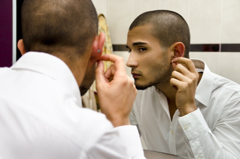 Ear Piercings for Men
