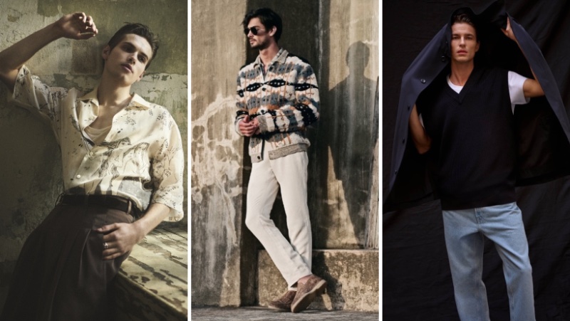 Week in Review: Toon Lobach for Zara Studio spring 2024 campaign, Karl Kugelmann for John Varvatos spring 2024 ad, and Yulef Bopp for Massimo Dutti.