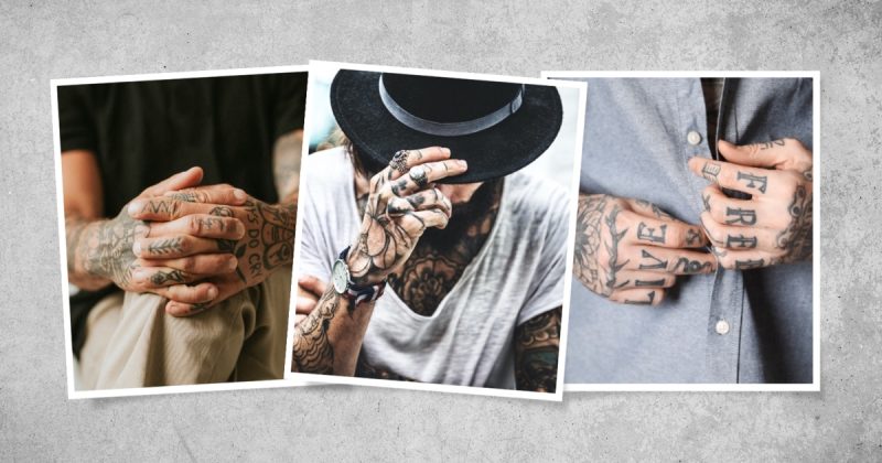Finger Tattoos for Men Featured