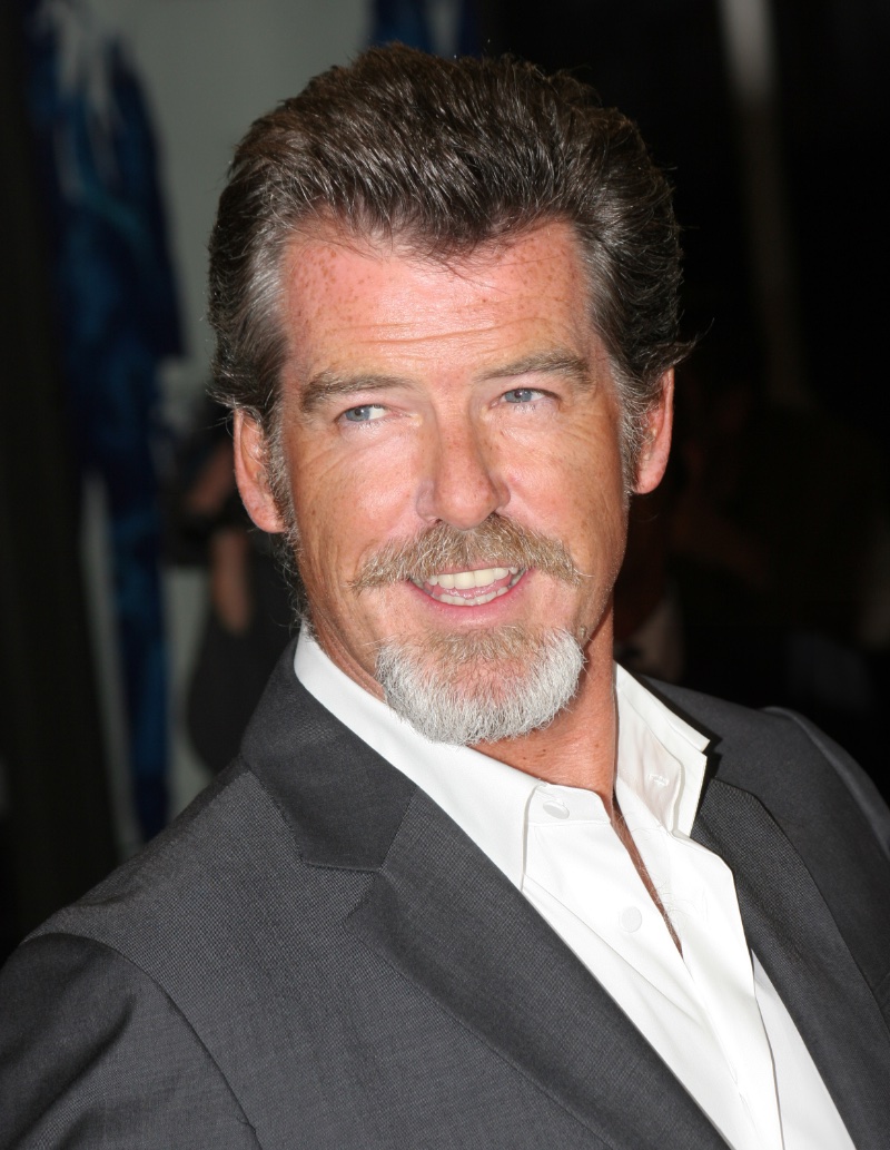 Goatee Pierce Brosnan